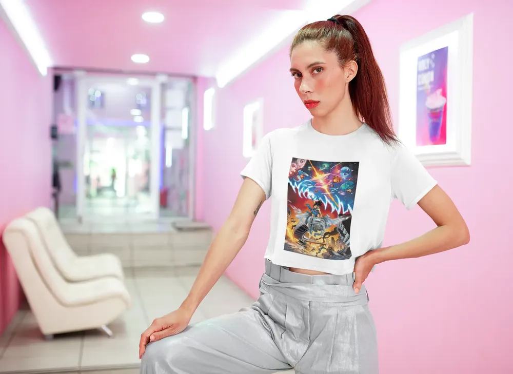 The Creators "Regina" Premium Crop Tee image 38