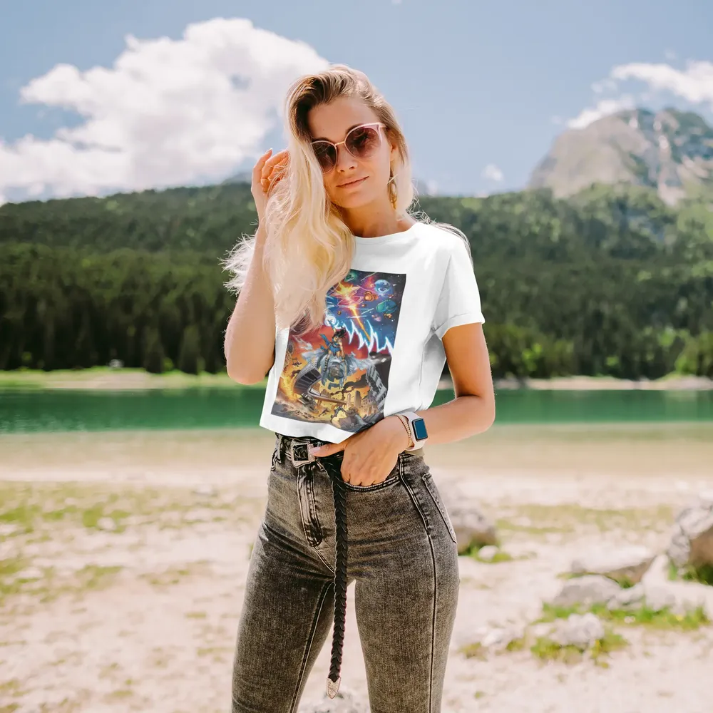 The Creators "Regina" Premium Crop Tee image 39