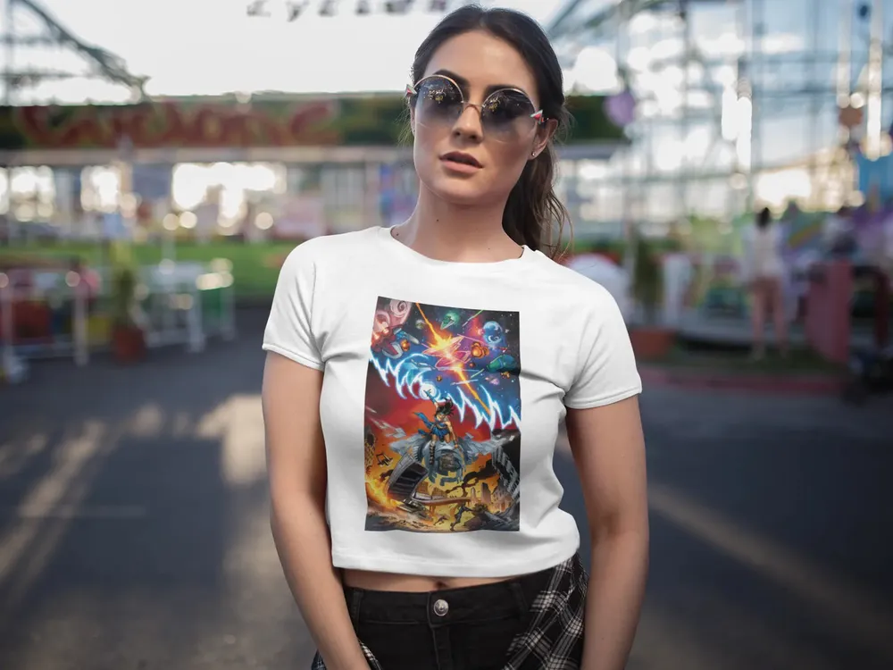 The Creators "Regina" Premium Crop Tee image 40