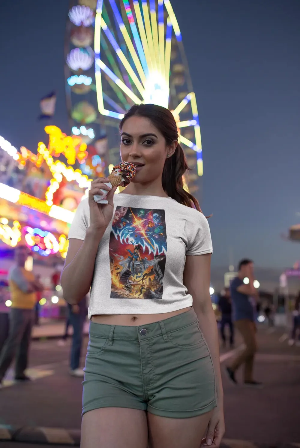 The Creators "Regina" Premium Crop Tee image 44