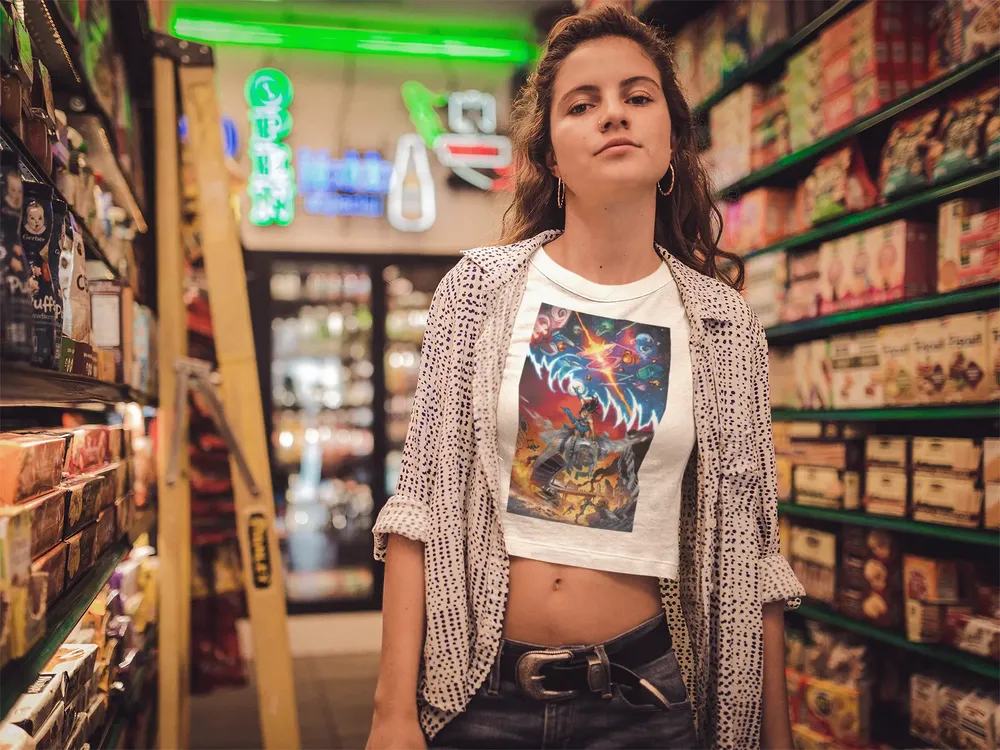 The Creators "Regina" Premium Crop Tee image 45