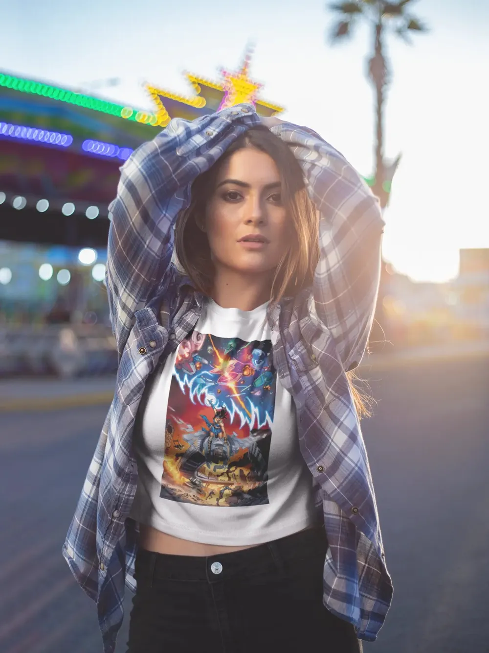 The Creators "Regina" Premium Crop Tee image 47