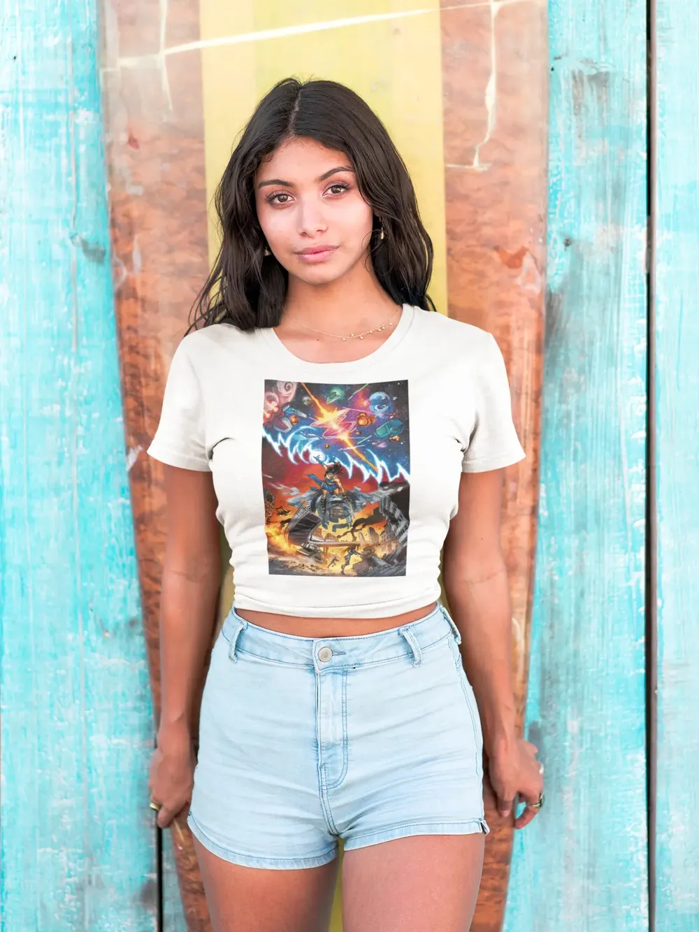 The Creators "Regina" Premium Crop Tee image 53