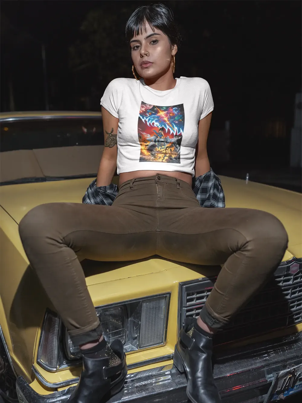 The Creators "Regina" Premium Crop Tee image 56