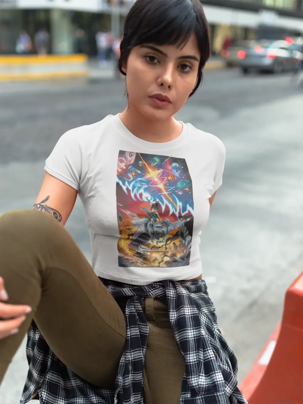 The Creators "Regina" Premium Crop Tee image 57
