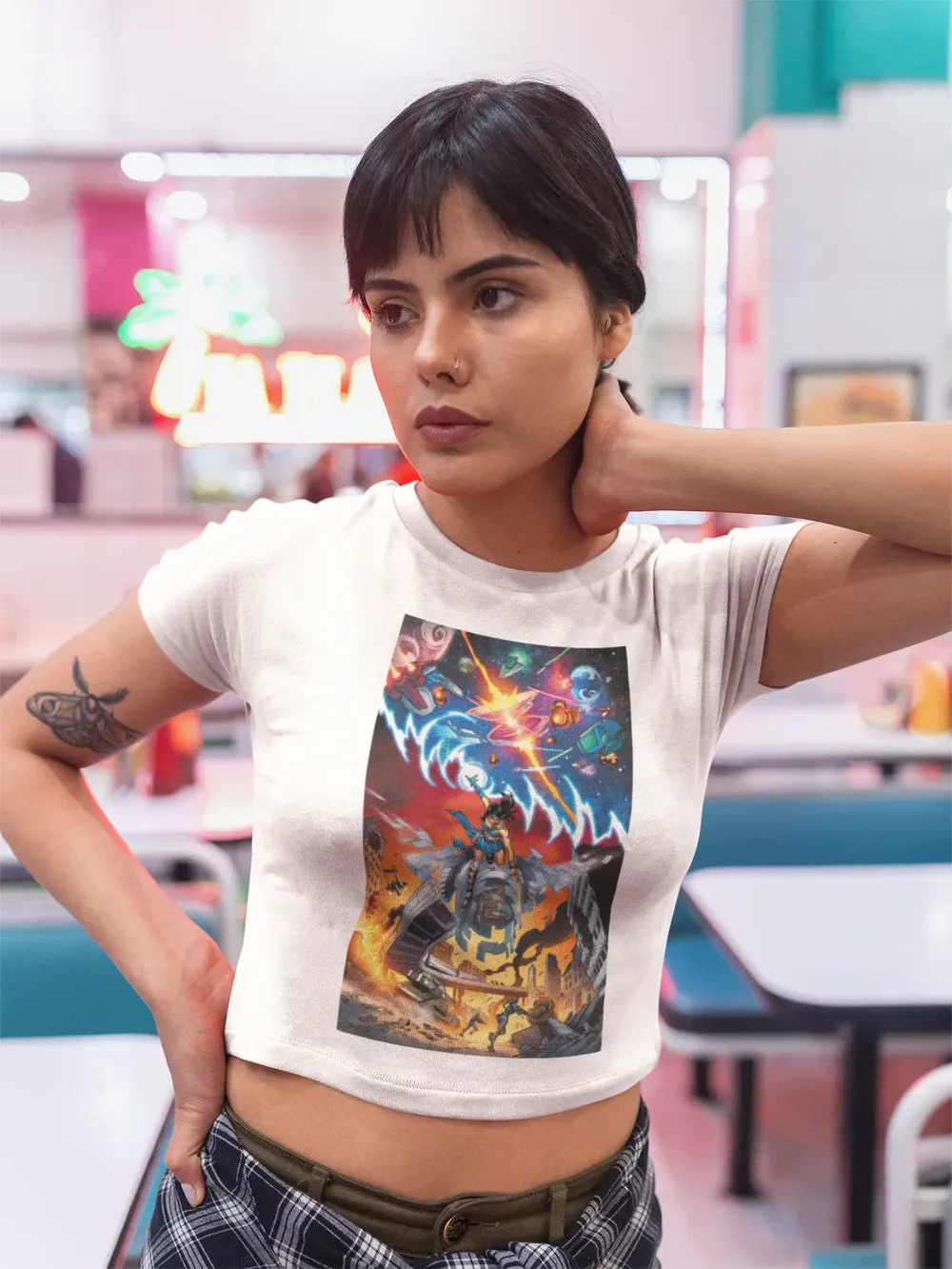 The Creators "Regina" Premium Crop Tee image 59