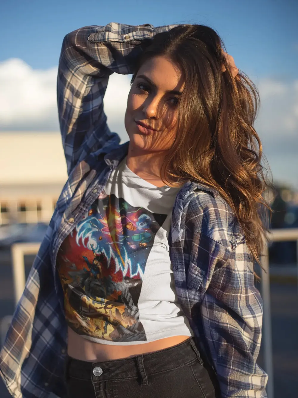 The Creators "Regina" Premium Crop Tee image 61
