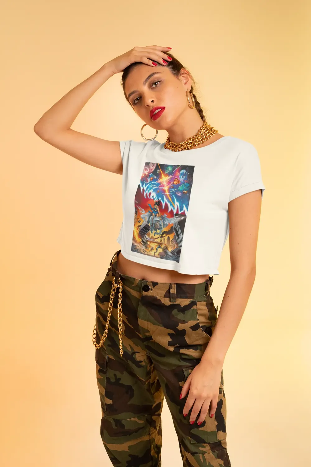 The Creators "Regina" Premium Crop Tee image 63