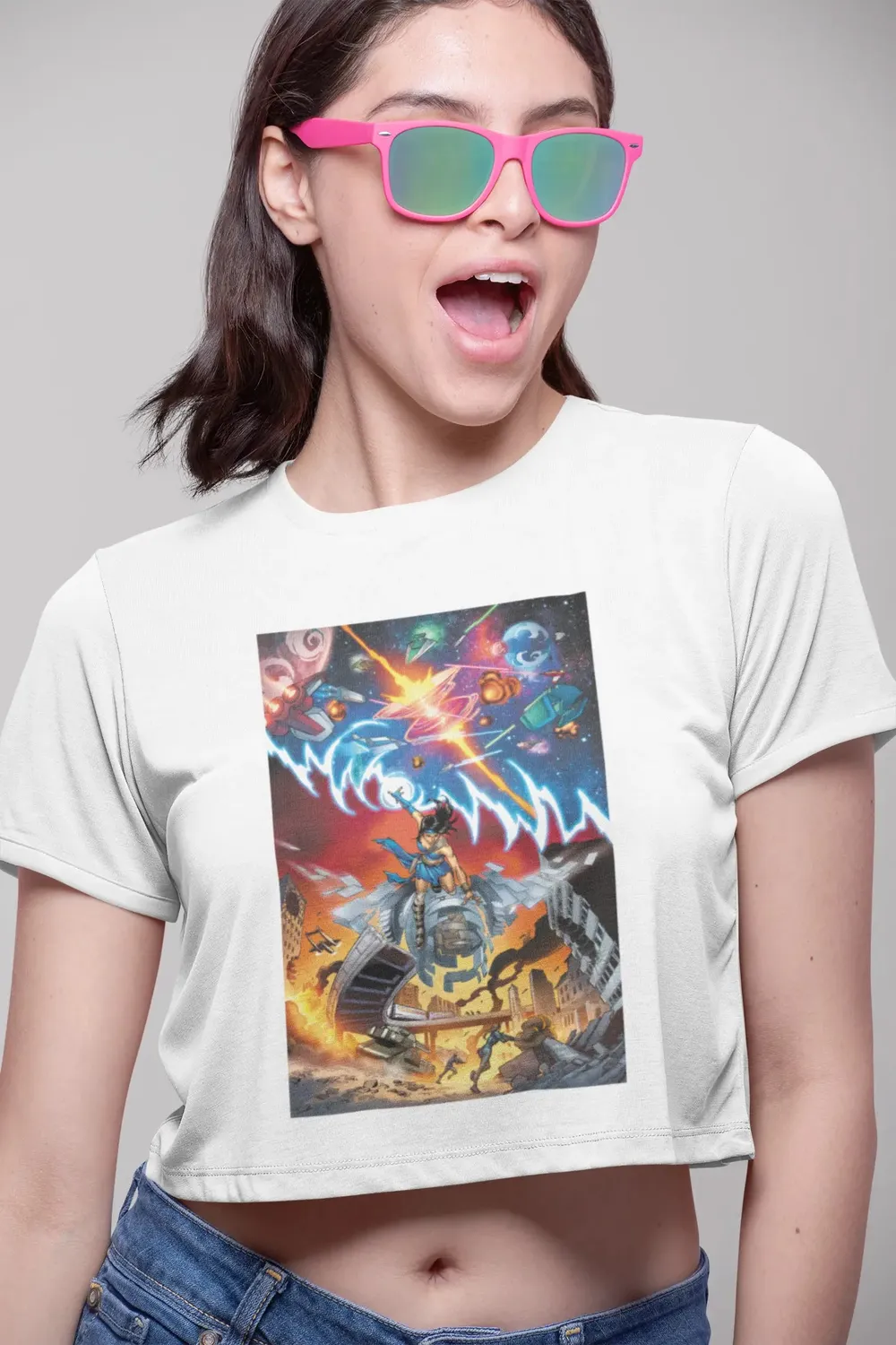 The Creators "Regina" Premium Crop Tee image 65