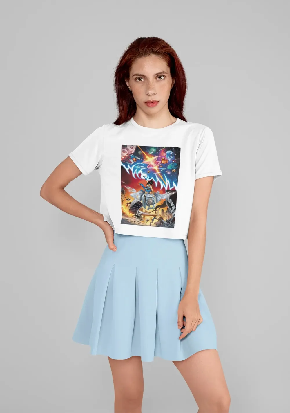 The Creators "Regina" Premium Crop Tee image 66