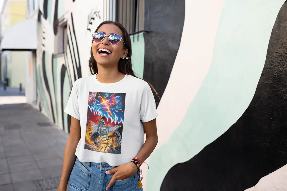 The Creators "Regina" Premium Crop Tee image 70