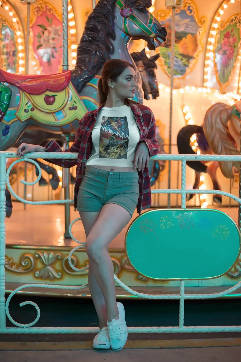 The Creators "Regina" Premium Crop Tee image 72