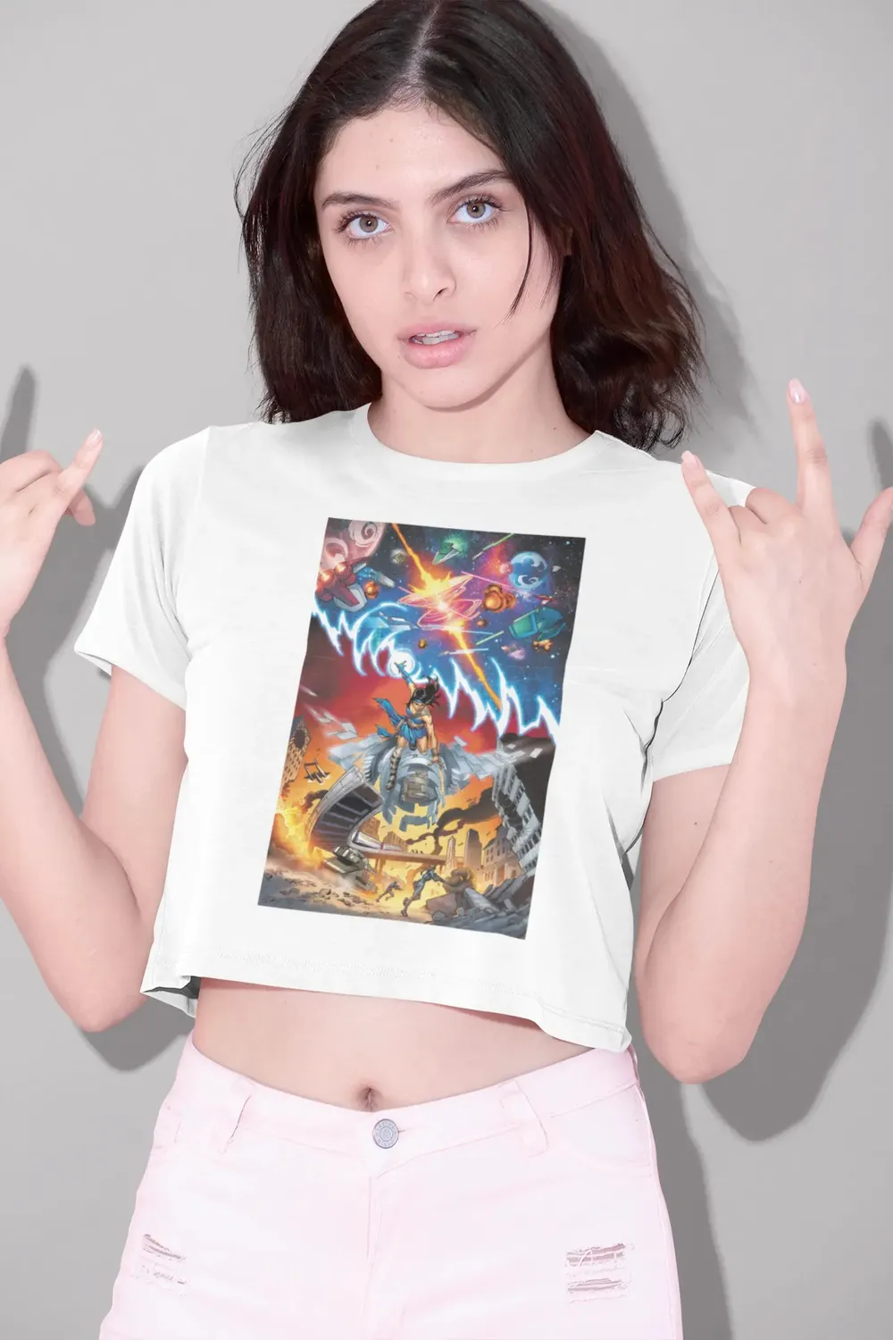 The Creators "Regina" Premium Crop Tee image 73