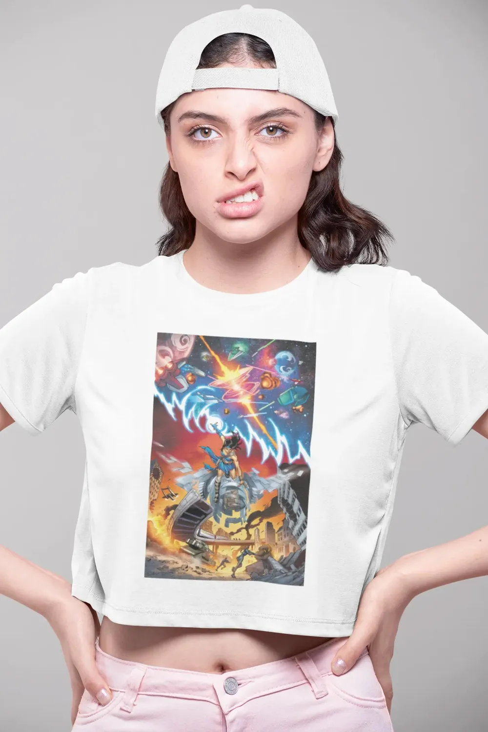 The Creators "Regina" Premium Crop Tee image 74