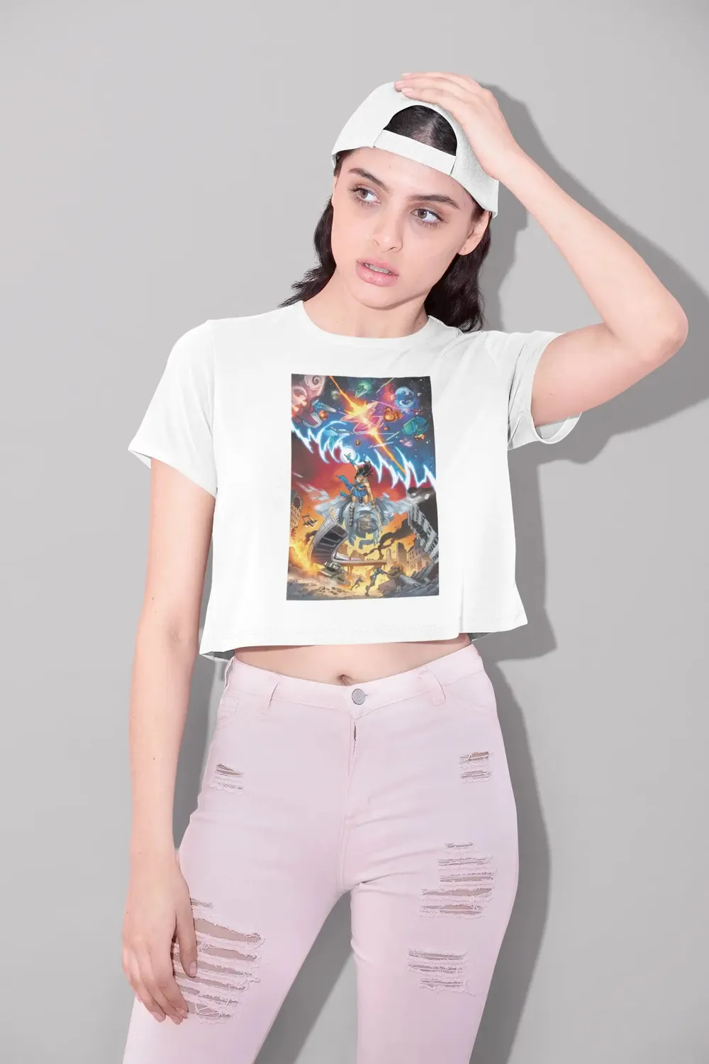 The Creators "Regina" Premium Crop Tee image 76