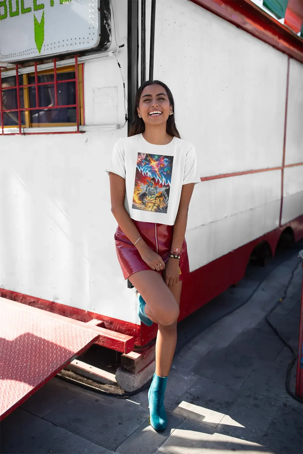 The Creators "Regina" Premium Crop Tee image 78