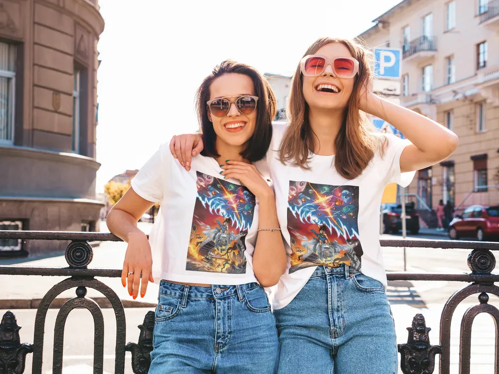 The Creators "Regina" Premium Crop Tee image 82