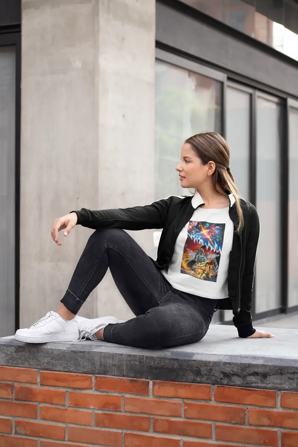The Creators "Regina" Premium Crop Tee image 83