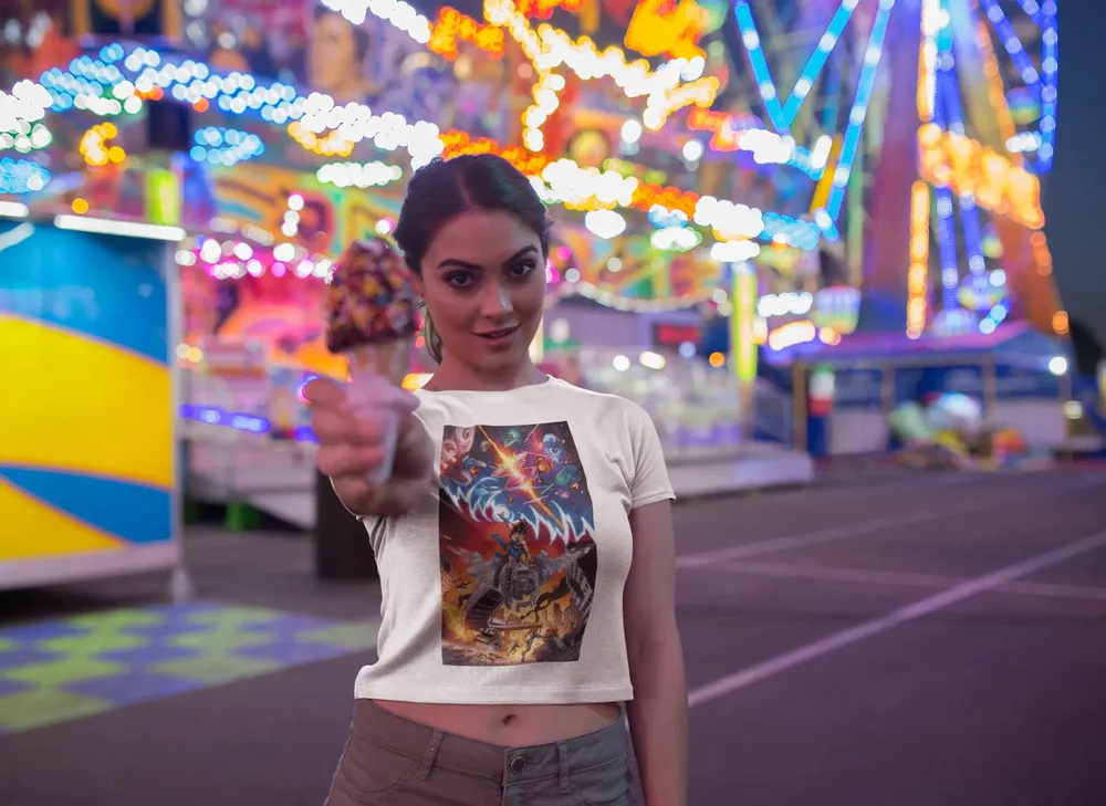The Creators "Regina" Premium Crop Tee image 85
