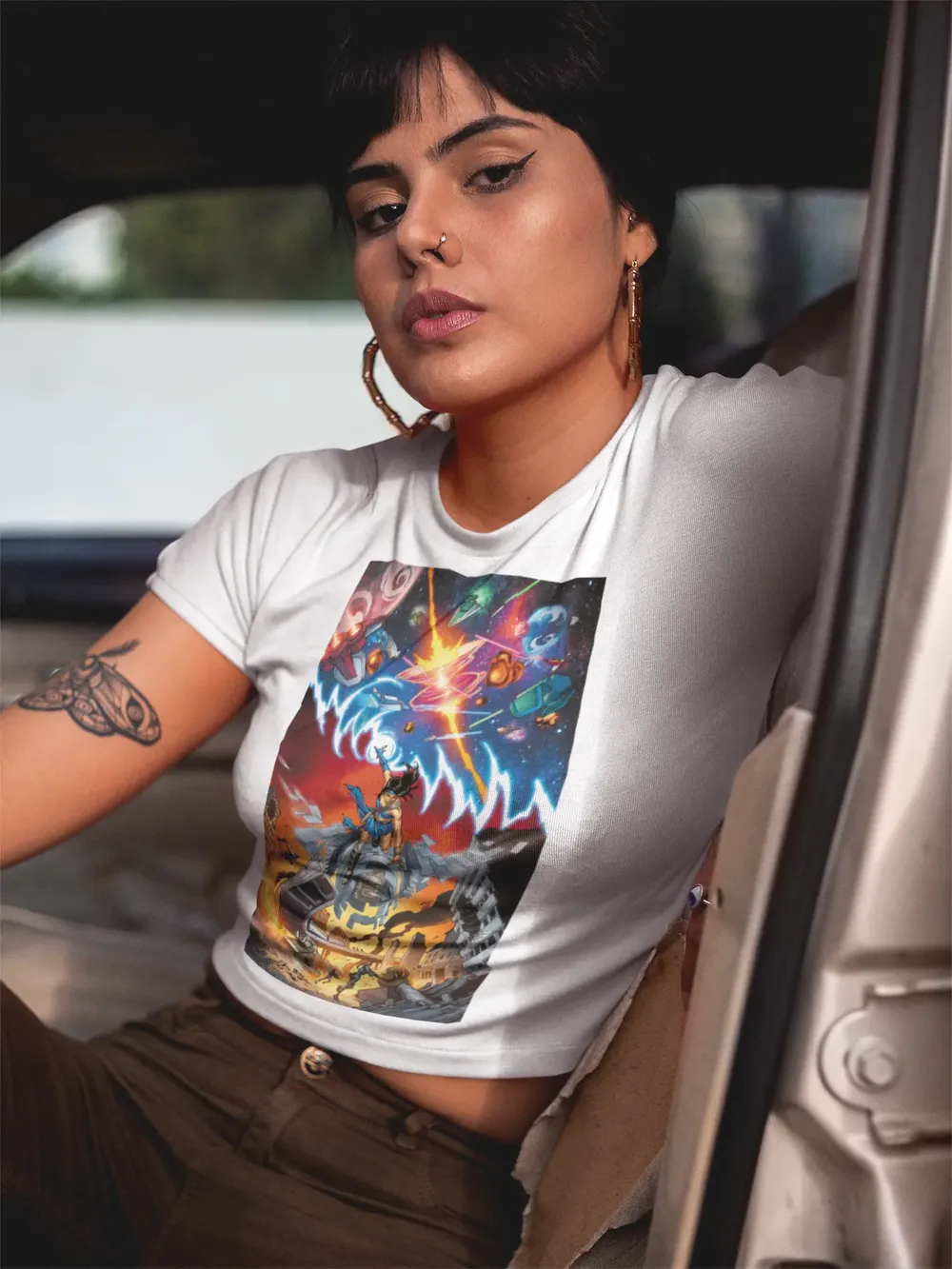 The Creators "Regina" Premium Crop Tee image 88