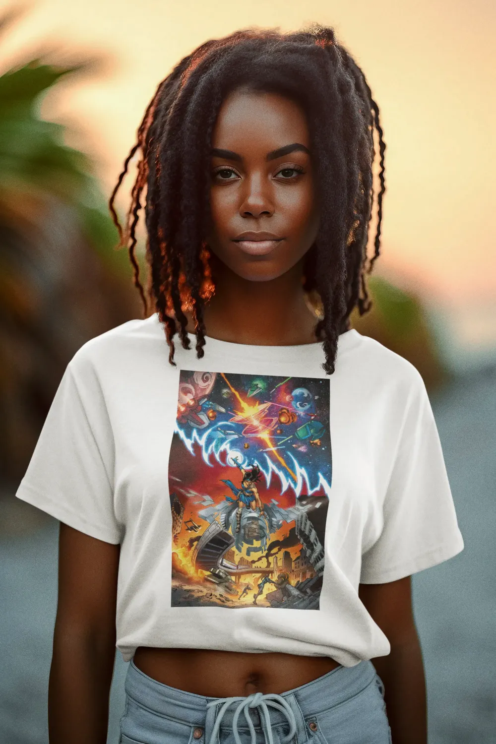 The Creators "Regina" Premium Crop Tee image 89