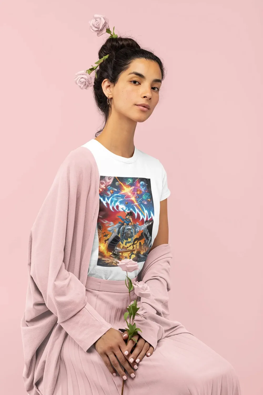 The Creators "Regina" Women's Relaxed T-Shirt image 30