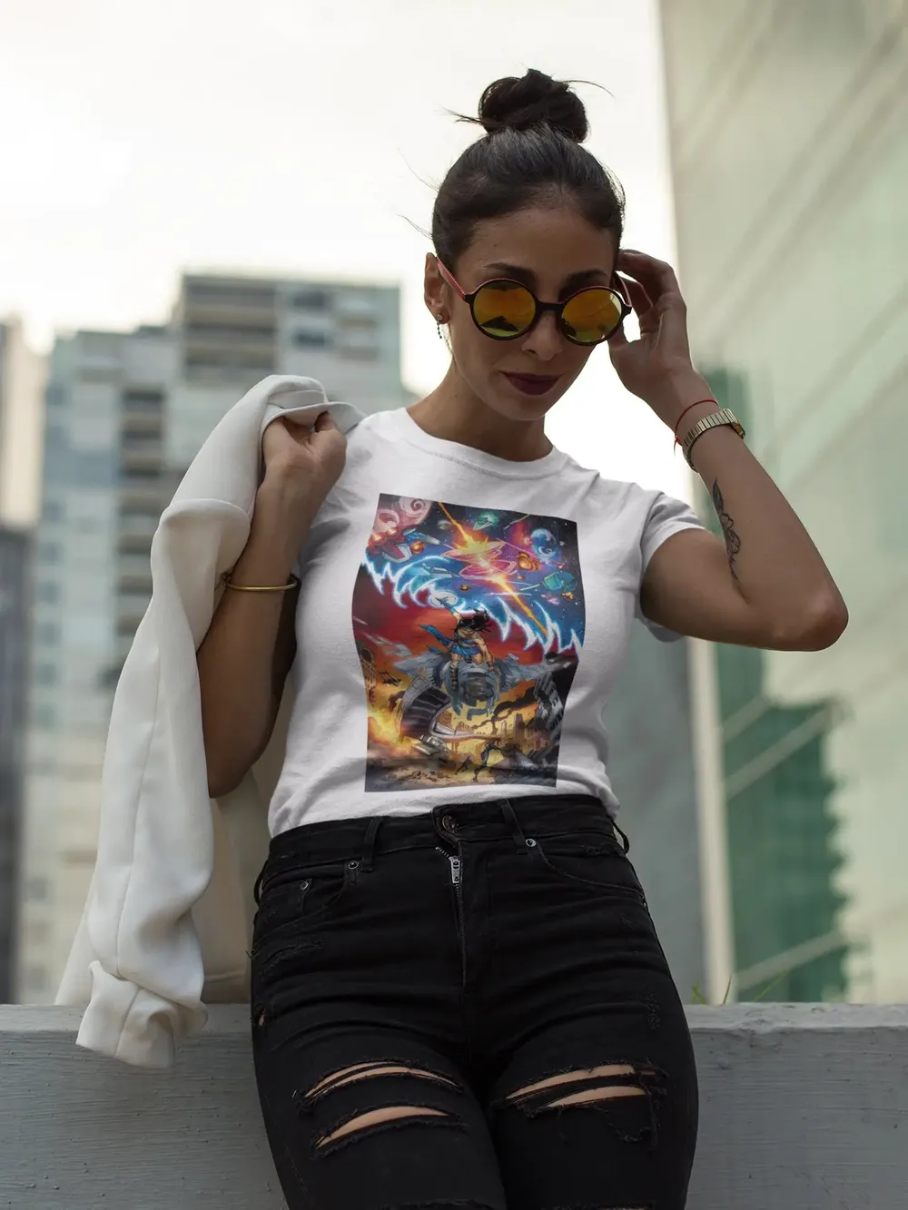 The Creators "Regina" Women's Relaxed T-Shirt image 34